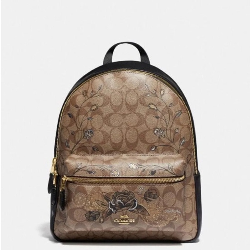 NWT Coach Chelsea animation MD Charlie backpack - Picture 1 of 8